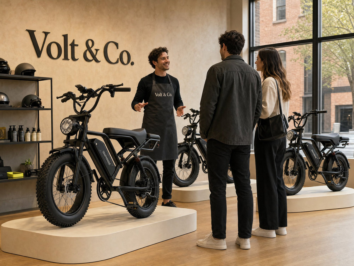 Inside the Volt & Co. store